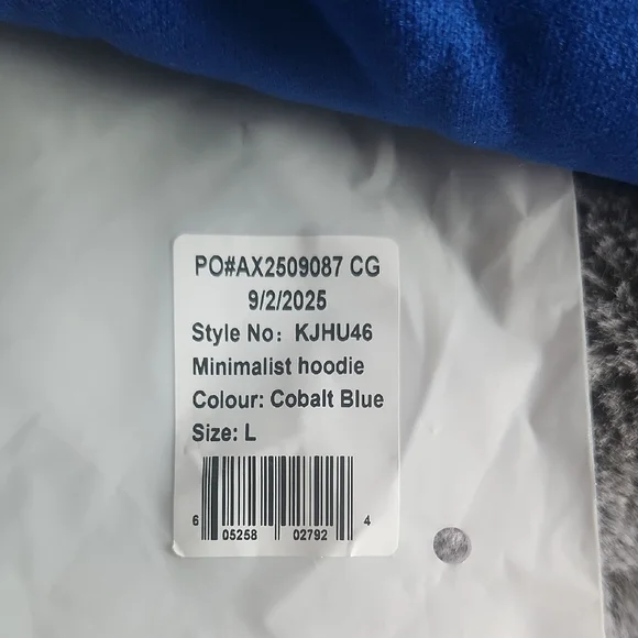 Comfrt Blue Hoodie - Picture 2 of 3